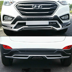 适用于18款ix35改装防撞保险装饰杠09-21款现代ix35专用前后护杠