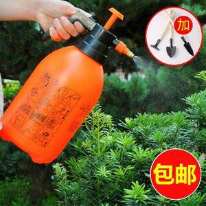 创意工具洒水壶 大号超细花器喷水气压式蓬壶手压式迷你喷雾瓶白