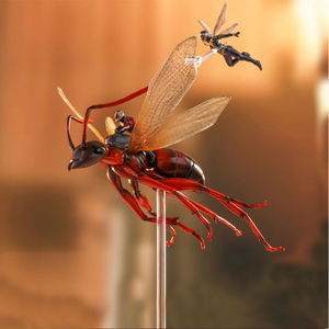 ht蚁人2黄蜂女现身ant-man飞蚁坐骑迷你手办模型公仔摆件礼物