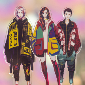 蝉女站姿立牌组 亚克力套装 廖兮/小贝/老宫【30天发货