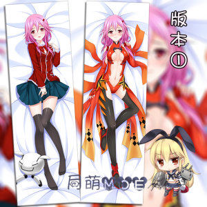 罪恶王冠 楪祈 动漫等身抱枕 2wt抱枕套 靠枕方枕