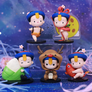 actoys符录之捡到一个小僵尸可爱姜丝节日盲盒小僵尸周边手办摆件