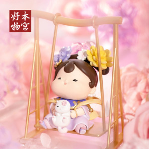 故宫文创饱格格花神系列盲盒潮玩少女心可爱手办摆件生日礼物女生