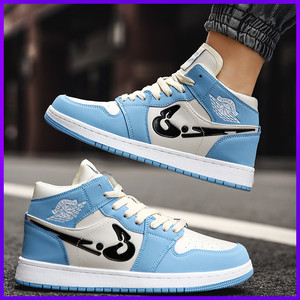 正版耐克aj空军一号高帮运动鞋潮鞋篮球休闲联名板鞋青少年男鞋冬