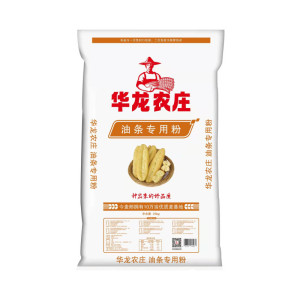 华龙龙庄油条专用面粉25kg包邮 做糖糕油饼菜角油炸食品餐馆专用
