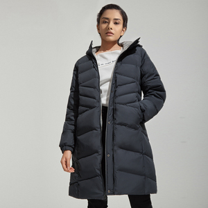 诺诗兰羽绒服女士2020秋冬新款户外防风加厚鹅绒两面穿保暖羽绒衣