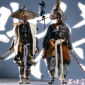 日本武士模型人偶