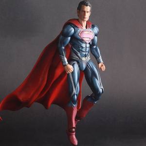 dc漫画超人钢铁之躯英雄归来superman亨利卡维尔可动人偶手办模型