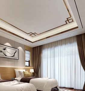 中式不锈钢吊顶u型角花黄钛金黑钛金玫瑰金钛金条收边条镜面拉丝