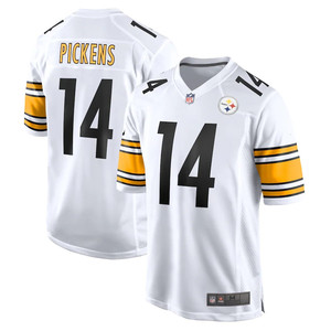 匹兹堡钢人Steelers橄榄球服14号George Pickens球衣刺绣男装