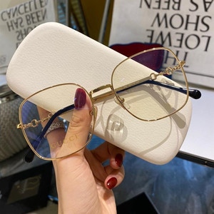 酷奇近视眼镜框女倪妮款马衔扣cucci近视眼镜架男g家可配防蓝光镜