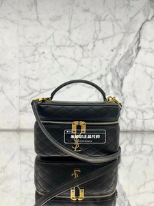 YSL/圣罗兰女包 GABY VANITY BAG盒子包 SAINT LAURENT手拿斜挎包