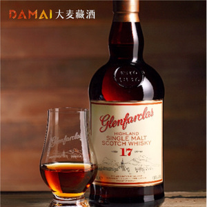 格兰花格17年单一麦芽威士忌 glenfarclas 17yo 苏格兰纯麦洋酒