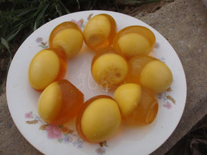 山东菏泽特色小吃农家自制a级无铅变蛋松花蛋25元20个浙江沪包邮