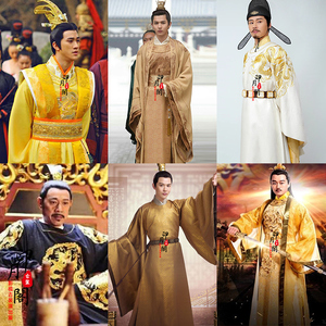 00王成明1995淘宝唐朝皇帝服装古装秦朝汉武帝古代龙袍汉太子男士