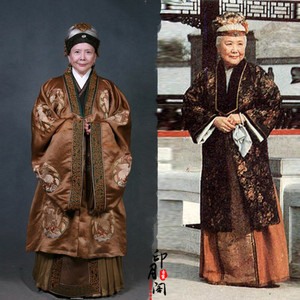 影视古装红楼梦贾母同款古装古代老太太夫人古装老夫人演出服