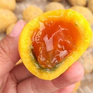 纯手工制作四川绵阳特产包蛋黄色松花蛋溏心皮蛋变蛋(代做)