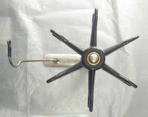 正品渔老大车盘不锈钢八卦钓鱼轮手竿车盘带轴承渔轮钓鱼饵车盘轮