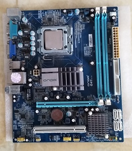 昂达g41 ver:1.00 g41l 775针 ddr3集成主板带cpu 挡板