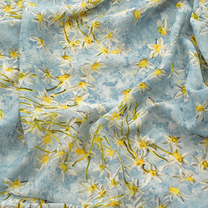雪纺布料印花碎花