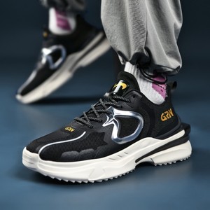 贵人鸟男鞋2021年春秋青年百搭老爹鞋透气舒适运动鞋f1z395