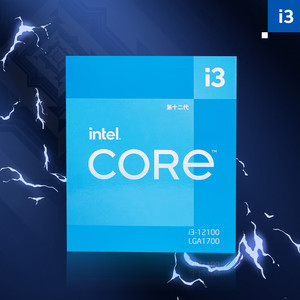 英特尔(intel)12代 酷睿 i3-12100 处理器 4核8线程