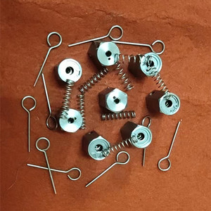 304不锈钢单向锁头钢丝绳锁扣集装箱捆锁黄铜锁芯紧固件锁头配件