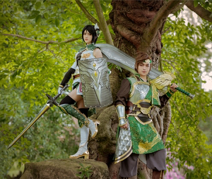 星彩cos道具真三国无双8盔铠甲武器来图定制做舞台酒吧商演出年会