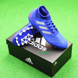 阿迪达斯adidas predator 19.3 ag猎鹰19高帮人造草地短钉足球鞋