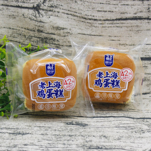 国宇老上海鸡蛋糕儿童早餐纯蛋糕点心代餐小面包零食糕点整箱4斤