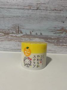 新款 日本豆腐盛田屋 玉之兴 豆乳酸奶清除角质按摩面膜 柚子香