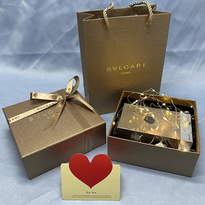 专柜正品bvlgari/宝格丽香水纸袋香水盒袋子礼品袋 包装