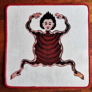 黑忿怒母修法坐垫 古萨里瑜伽垫施身法瑜伽士地垫长宽60cm厚7mm