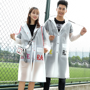 雨衣长款全身时尚成人户外男可爱儿童透明女网红外套单人学生雨披