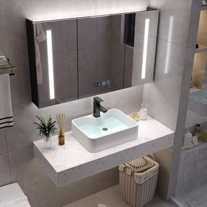 宾馆大理石洗手台