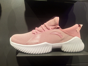 安踏女鞋运动鞋休闲鞋2018夏季新款潮跑鞋厚底12827757-1-2-3