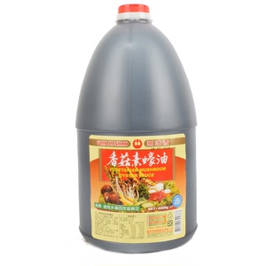 台湾万家香香菇素蚝油4.4L纯素包邮素食调料调味品素耗油4400ml