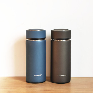 上海清水保温杯男高档商务茶水杯带茶隔滤网杯子大容量家用车用