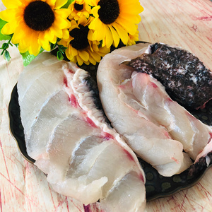 湛江特产 龙趸鱼大石斑鱼片新鲜五星海鲜水产活宰龙胆鱼宝宝煮粥