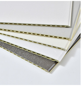 竹木纤维护墙板快装v缝简易防水防潮背景墙墙裙石塑拼接集成墙板