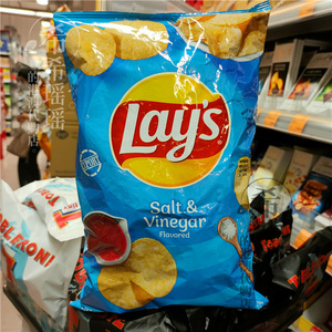 港澳代购 美国乐事lays盐醋/洋葱/芝士/味薯片超值家庭袋装184g