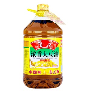 鲁花浓香大豆油5l桶 非转基因 食用油