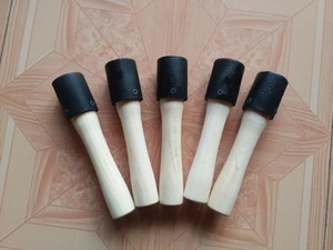 67式木柄铸铁手榴弹手榴弹模型橡胶手榴弹 部队训练手榴教练弹