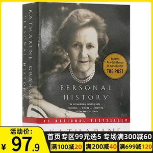 英文原版 personal history katharine graham 名人传记 凯瑟琳