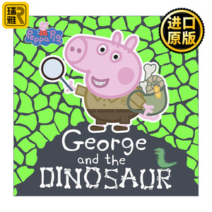 Peppa Pig: George and the Dinosaur小猪佩奇平装大开本绘本乔治和恐龙 英文原版