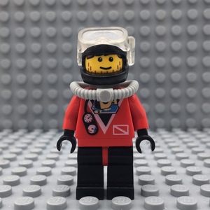 lego 乐高城市潜水员divers系列div015绝版人仔 6442 6441 1997年