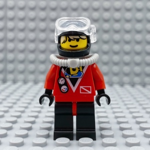lego 乐高 div019 人仔 1997年绝版 潜水员 古董 divers 6560