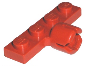 乐高零配件3183a 异形板 铰链 球形连接件3183b 3183 红色