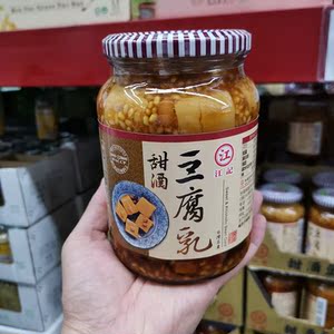 900g山姆代购台湾江记甜酒豆腐乳罐装