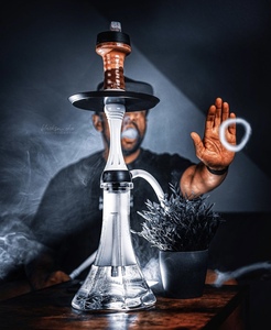 hookah alpha阿拉伯水烟壶俄罗斯国产阿帕奇shisha x款8孔大烟雾
